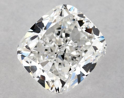 GIA 0.50 Carat G-SI1 Very Good Cut Cushion Modified Diamond